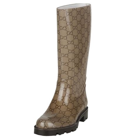 gucci womens rain boots|gucci boots women thigh high.